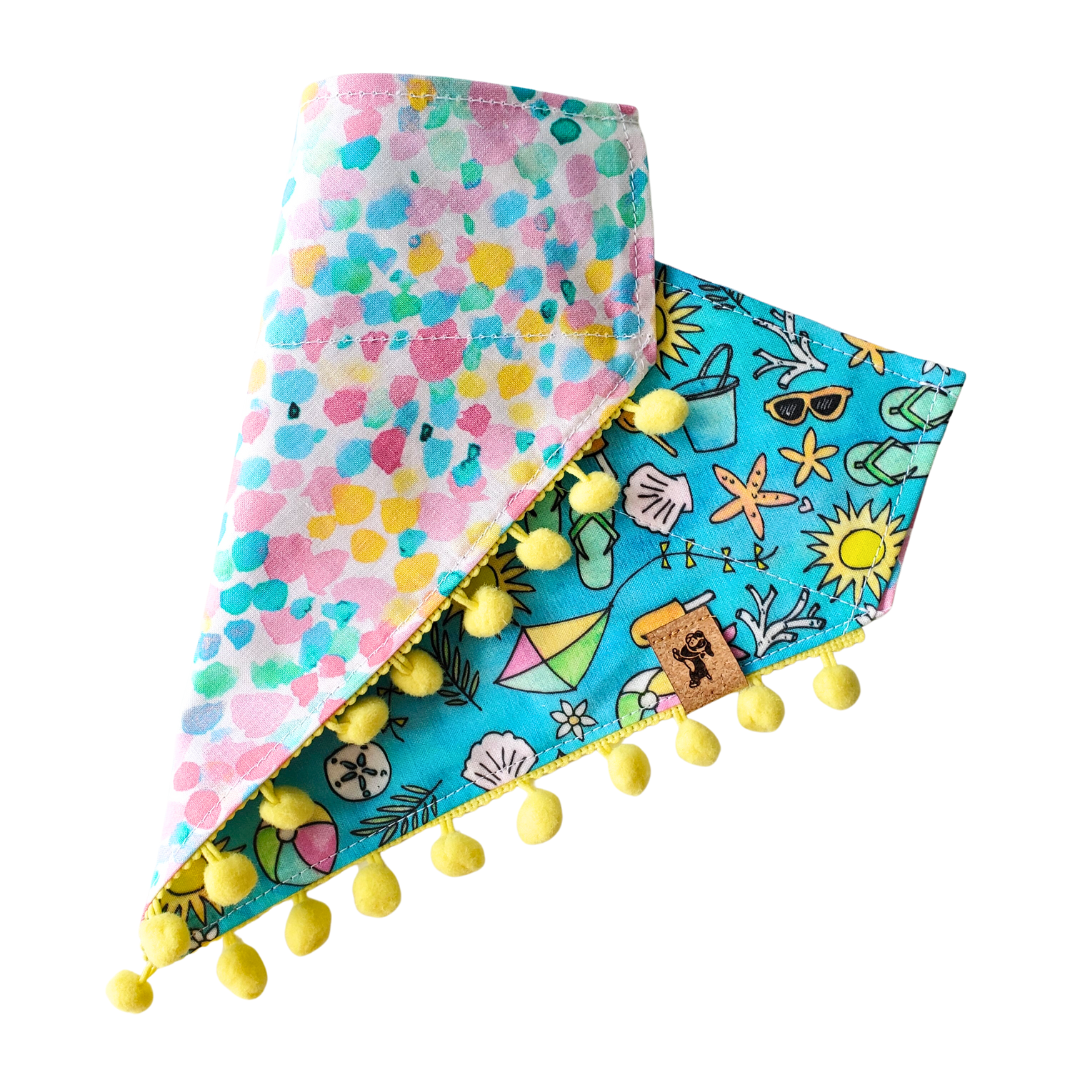 Beach Day Collar Bandana