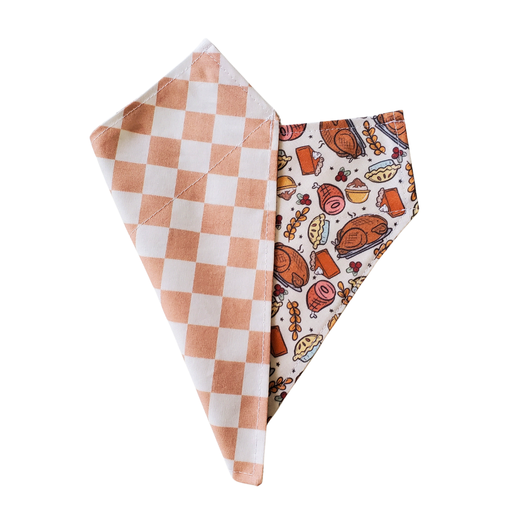 Thanksgiving Feast Collar Bandana