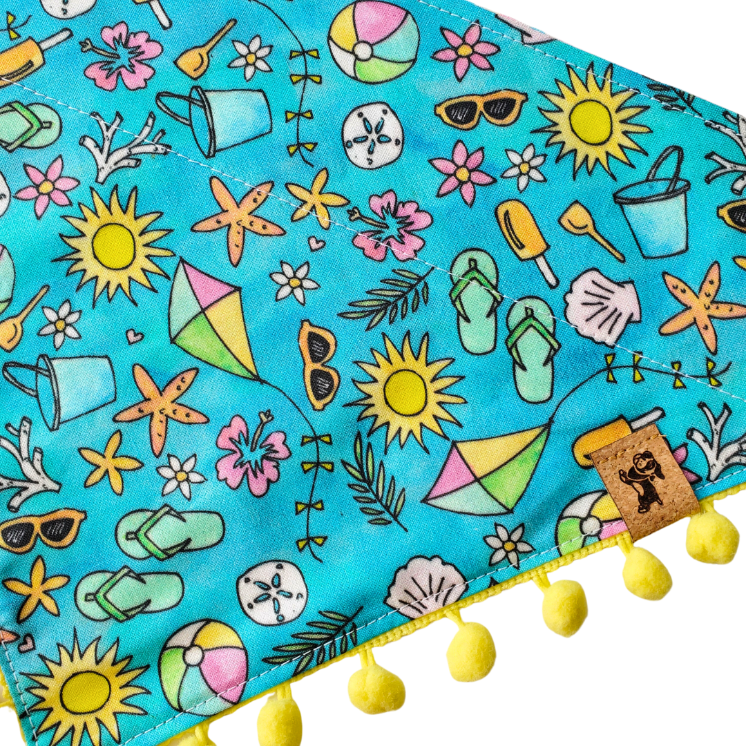 Beach Day Collar Bandana