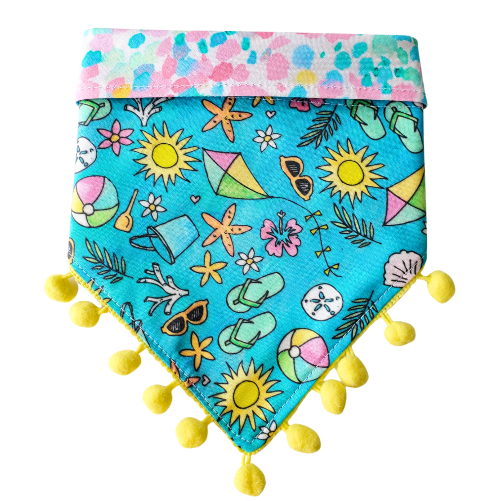Beach Day Collar Bandana