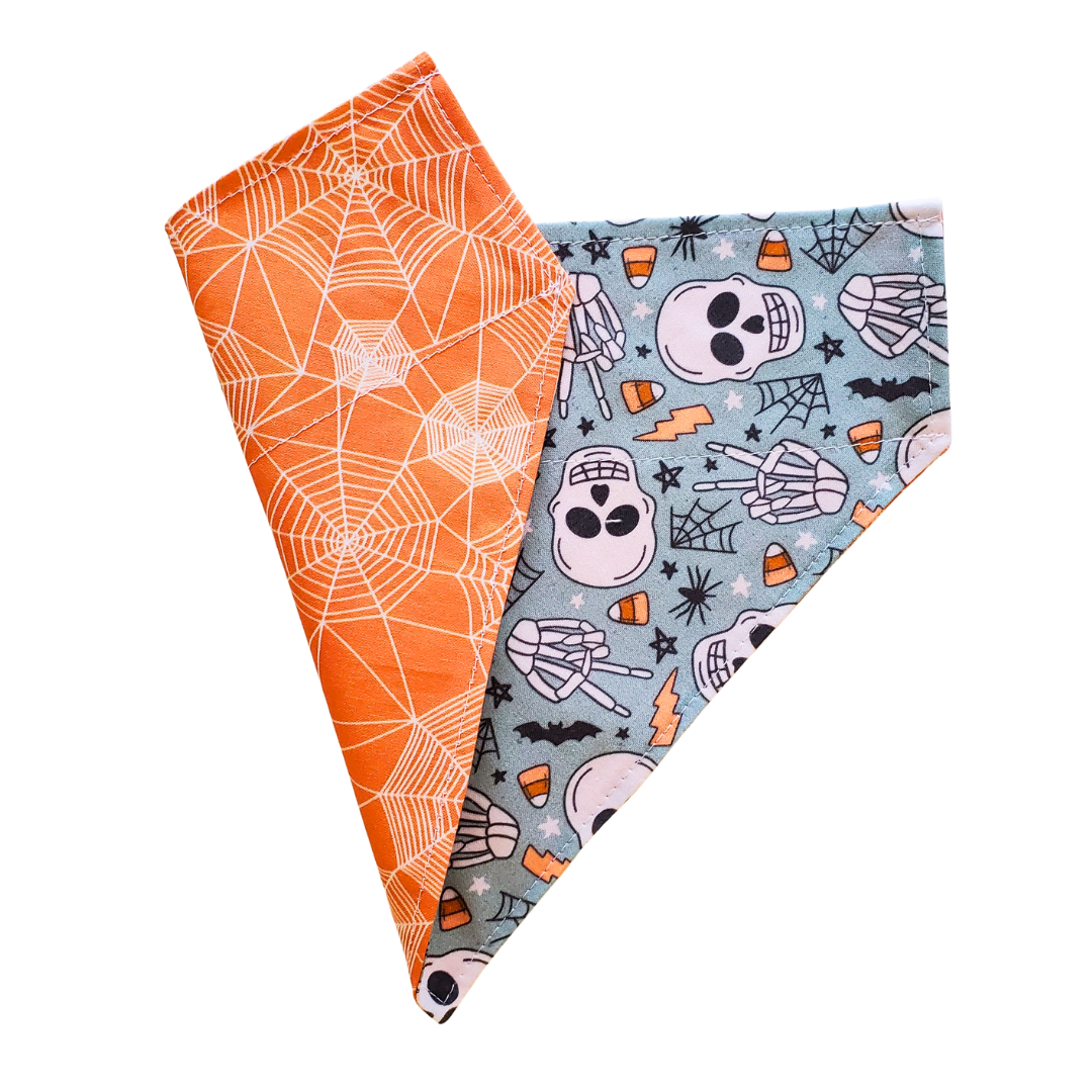 Peace Skeleton Collar Bandana