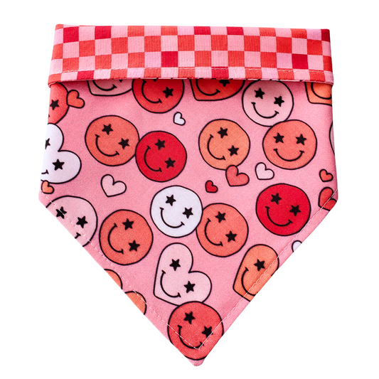 Happy Valentine Collar Bandana