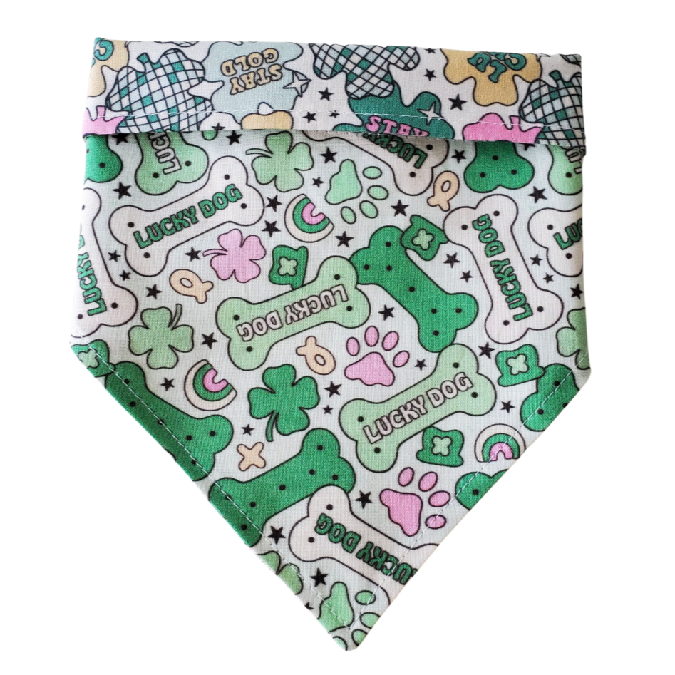 Lucky Dog Collar Bandana