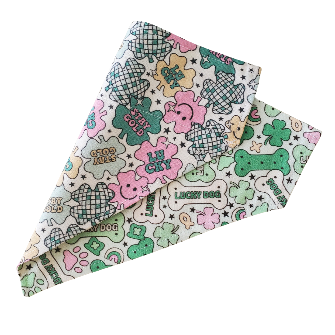 Lucky Dog Collar Bandana