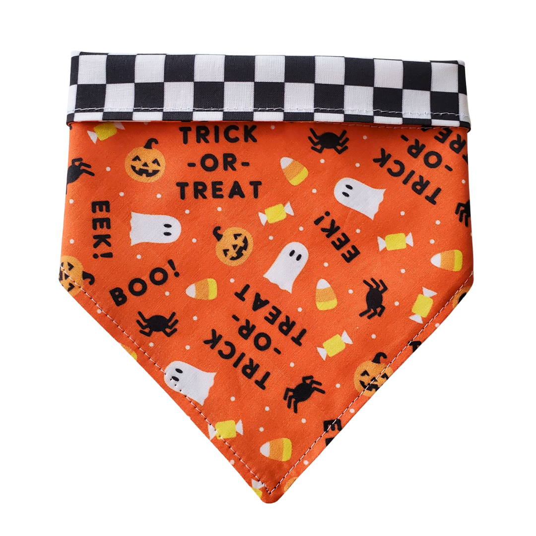 Trick-or-Treat Collar Bandana