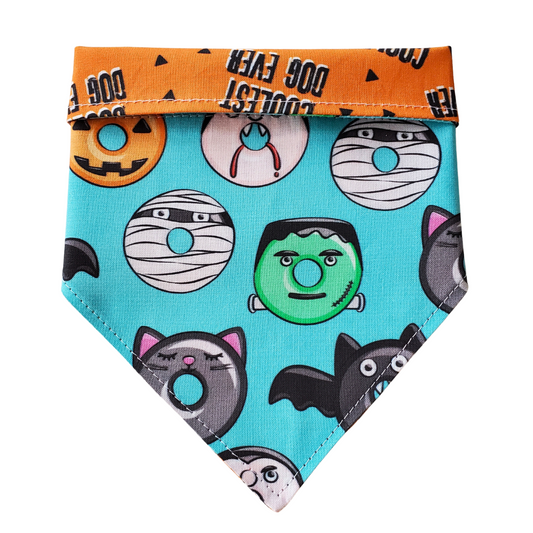 Halloween Donut Collar Bandana