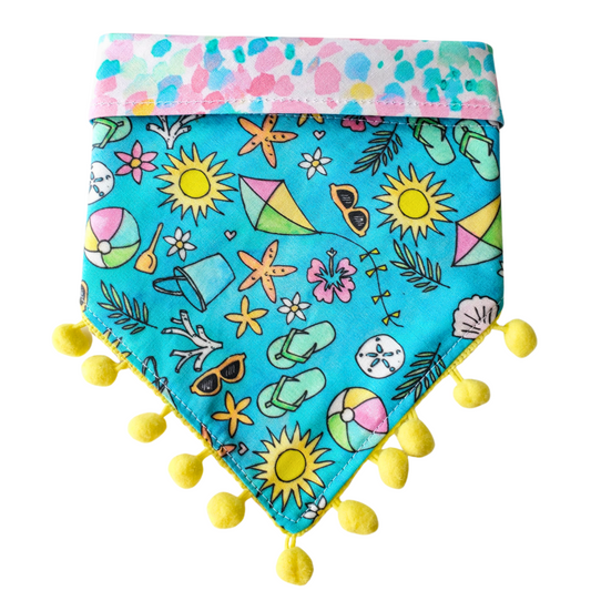 Beach Day Collar Bandana