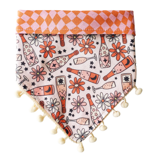 Boho Prosecco Collar Bandana