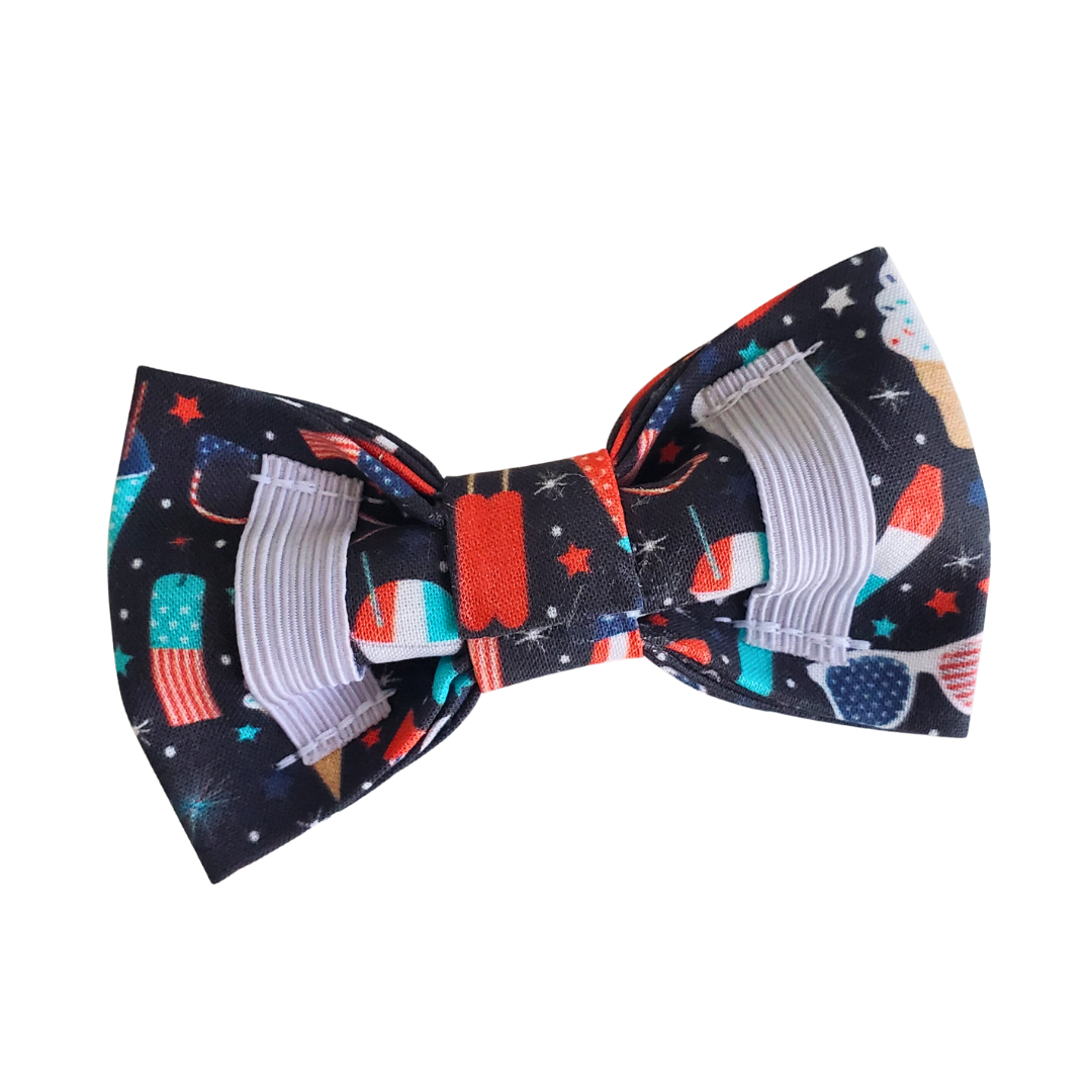 4th of July Dog Bow Tie